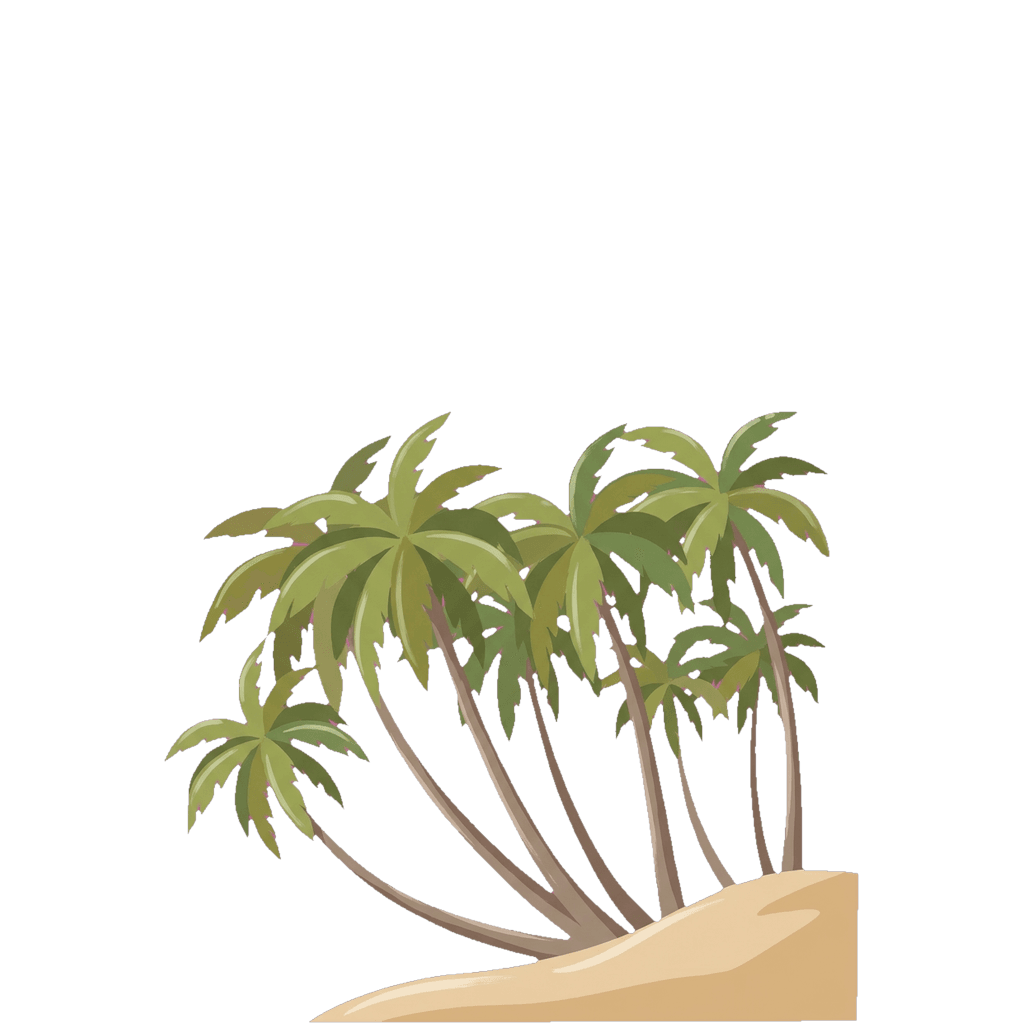 Goa travel photo book cover, themed with the Beach palm & church