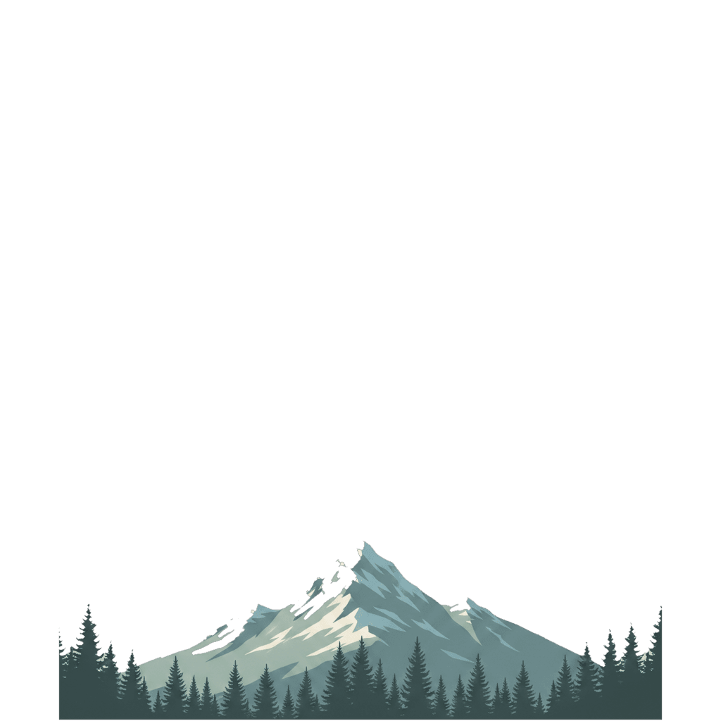 Himachal travel photo book cover, themed with the Himalayan peaks & pine